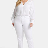 Barbara Bootcut Jeans In Plus Size - Optic White