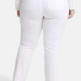 Barbara Bootcut Jeans In Plus Size - Optic White