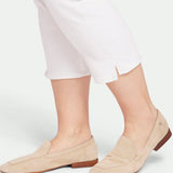 Chloe Capri Jeans In Plus Size - Optic White