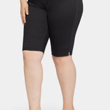 Sophie Bike Capri Jeans In Plus Size - Black