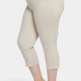 Chloe Capri Jeans In Plus Size - Feather