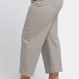 Teresa Wide Leg Ankle Jeans In Plus Size - Hidden Lodge Stripe