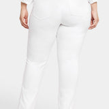 Waist-Match™ Marilyn Straight Jeans In Plus Size - Optic White
