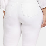 Waist-Match™ Marilyn Straight Jeans In Plus Size - Optic White