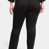 Waist-Match™ Marilyn Straight Jeans In Plus Size - Black