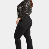 Waist-Match™ Marilyn Straight Jeans In Plus Size - Black