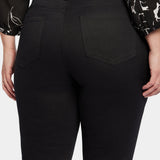 Waist-Match™ Marilyn Straight Jeans In Plus Size - Black