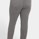 Marilyn Straight Jeans In Plus Size - Lunar Stone