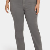 Marilyn Straight Jeans In Plus Size - Lunar Stone