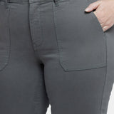 Marilyn Straight Jeans In Plus Size - Vine Leaf