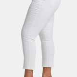 Sheri Slim Ankle Jeans In Plus Size - Optic White