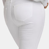 Sheri Slim Ankle Jeans In Plus Size - Optic White