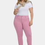 Sheri Slim Ankle Jeans In Plus Size - Ballet