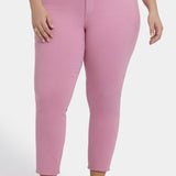 Sheri Slim Ankle Jeans In Plus Size - Ballet