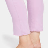 Sheri Slim Ankle Jeans In Plus Size - Mauve Mist