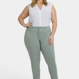 Sheri Slim Ankle Jeans In Plus Size - Mistletoe