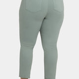 Sheri Slim Ankle Jeans In Plus Size - Mistletoe