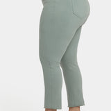 Sheri Slim Ankle Jeans In Plus Size - Mistletoe