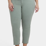 Sheri Slim Ankle Jeans In Plus Size - Mistletoe