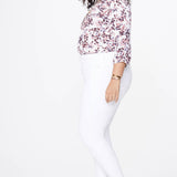 Ami Skinny Jeans In Plus Size - Optic White