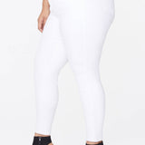 Ami Skinny Jeans In Plus Size - Optic White