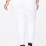 Ami Skinny Jeans In Plus Size - Optic White