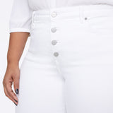 Ami Skinny Ankle Jeans In Plus Size - Optic White