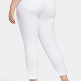 Sheri Slim Ankle Jeans In Plus Size - Optic White