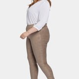 Basic Legging Pants In Plus Size - Saddlewood