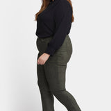 Sheri Slim Jeans In Plus Size - Vine Leaf