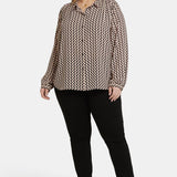 Modern Blouse In Plus Size - Corinth Peaks