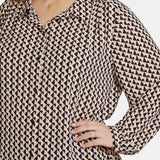 Modern Blouse In Plus Size - Corinth Peaks