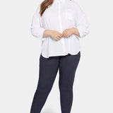 Zoey Blouse in Plus Size - Optic White