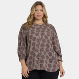 Bonnie Blouse In Plus Size - Valenton