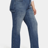 Teresa Wide Leg Jeans In Plus Size - Caliente