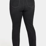 Marilyn Straight Jeans In Plus Size - Paris Lights