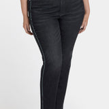 Marilyn Straight Jeans In Plus Size - French Nightfall