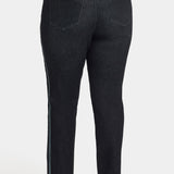 Marilyn Straight Jeans In Plus Size - French Nightfall