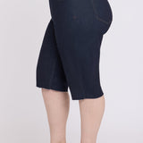 Kristie '80s Bermuda Denim Shorts In Plus Size - Magical