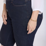 Kristie '80s Bermuda Denim Shorts In Plus Size - Magical