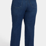 Brooke Loose Straight Jeans In Plus Size - Louvre Sapphire