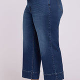 Teresa Wide Leg Ankle Jeans In Plus Size - Sunset Villa