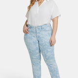Marilyn Straight Ankle Jeans In Plus Size - Marian Annabella