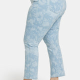 Marilyn Straight Ankle Jeans In Plus Size - Marian Annabella
