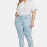 Marilyn Straight Ankle Jeans In Plus Size - Marian Annabella