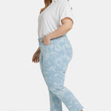 Marilyn Straight Ankle Jeans In Plus Size - Marian Annabella