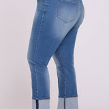 Marilyn Straight Jeans In Plus Size - Pacifica