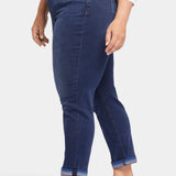 Margot Girlfriend Jeans In Plus Size - Blue Moon
