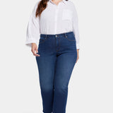 Barbara Bootcut Ankle Jeans In Plus Size - Gold Coast