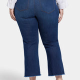 Barbara Bootcut Ankle Jeans In Plus Size - Gold Coast